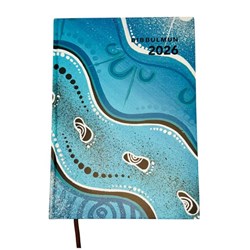 Bibbulmun Commercial Diary A4 Day To A Page Blue