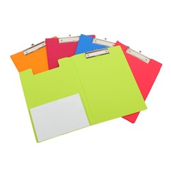 Bantex Fruits Clipfolders PVC A4 Assorted Pack of 10