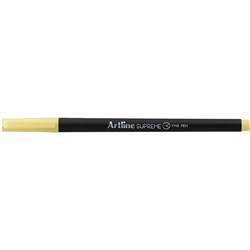 Artline Supreme Fineliner Pen 0.4mm Pastel Yellow Pack Of 12
