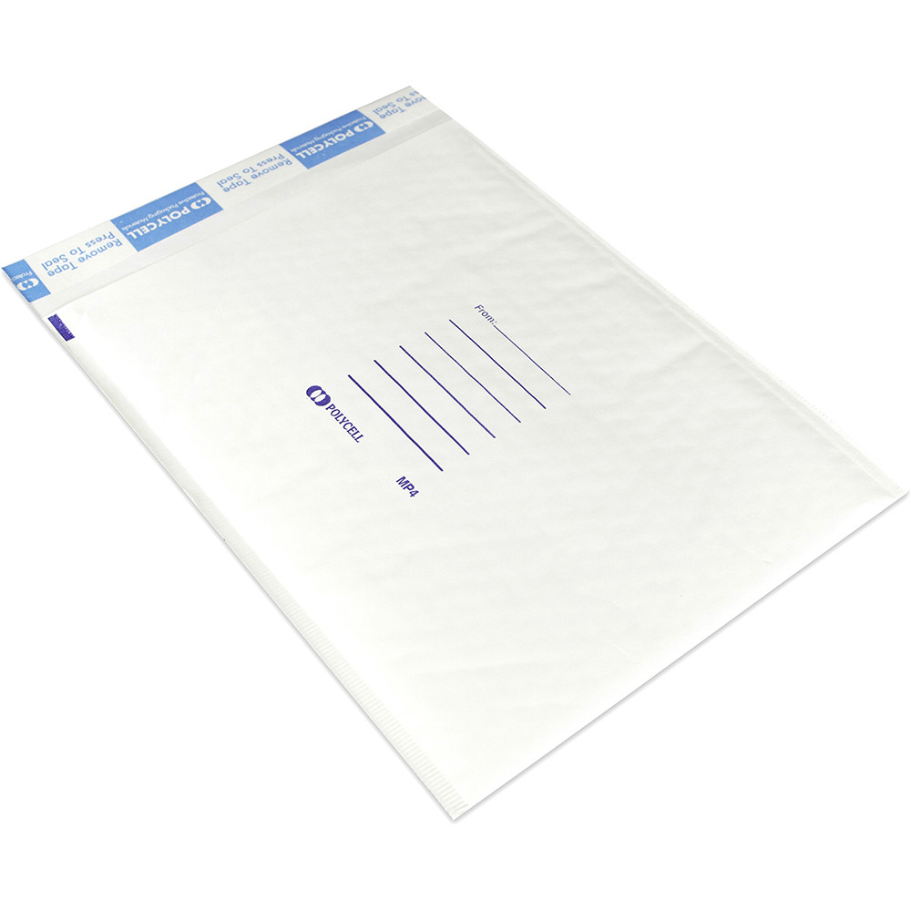 Protext Polycell Mailer Paper Outer - Bubble Inner  150mm x 230mm White Carton 300