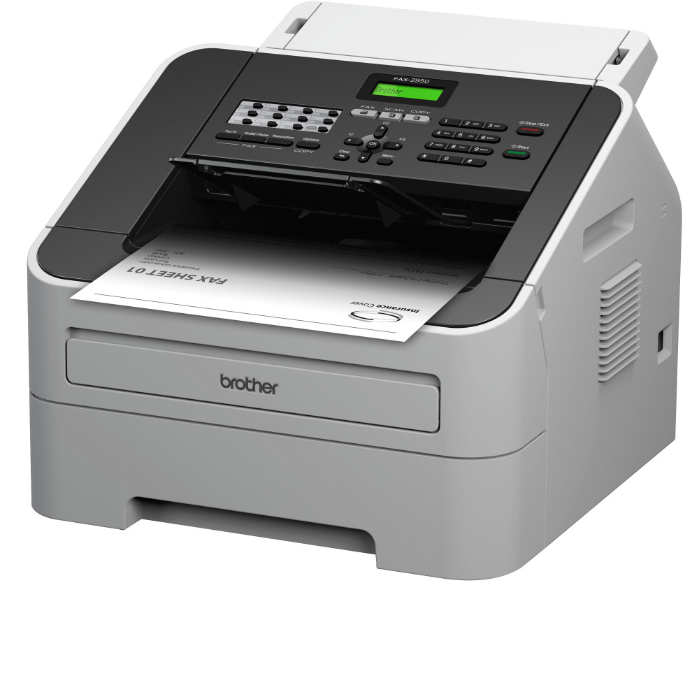 Brother FAX-2950 Multi-Function Mono Laser Fax Machine Grey