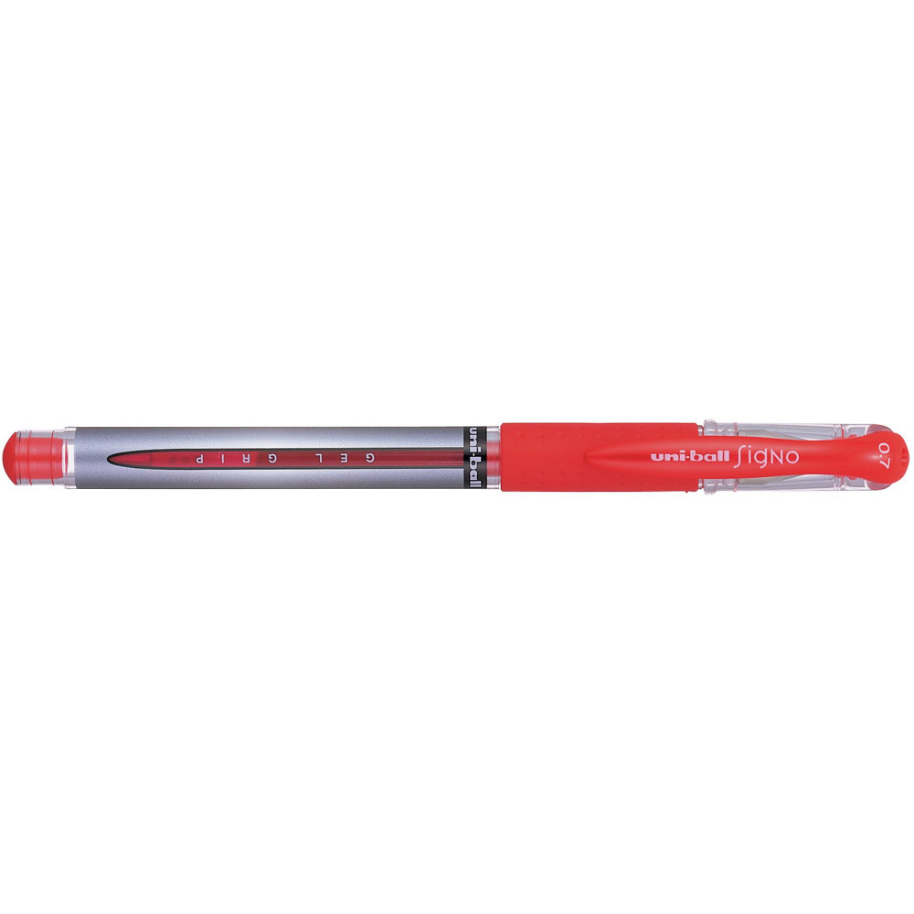 Uni-Ball UM151 Signo DX Gel Grip Rollerball Pen Fine 0.7mm Red