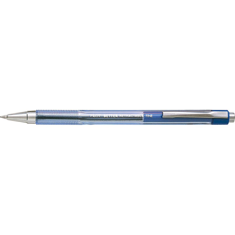 Pilot BP-145 Ballpoint Pen Retractable Fine 0.7mm Blue