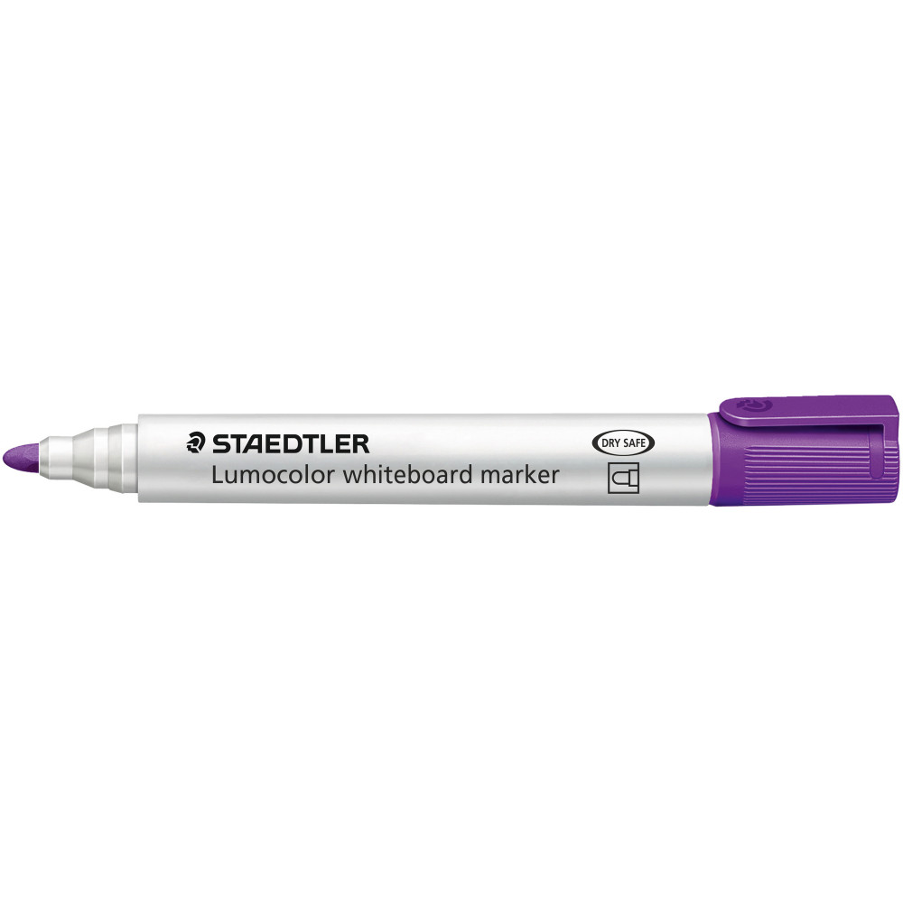 Staedtler 351 Lumocolor Whiteboard Marker Bullet 2mm Violet Box of 10