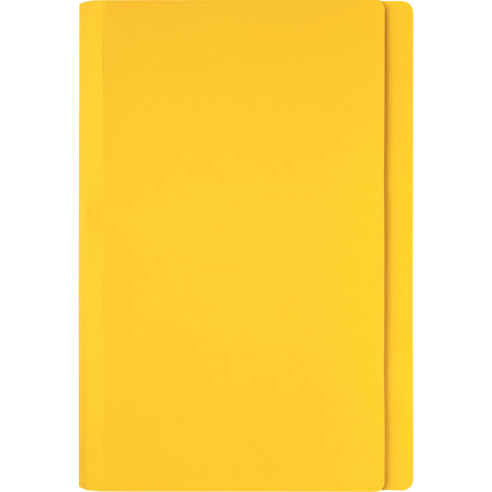 Marbig Manilla Folders Foolscap Yellow Box Of 100
