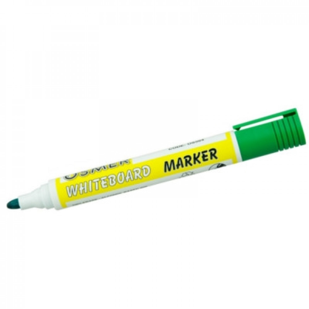Osmer Bullet Tip Whiteboard Markers - Green