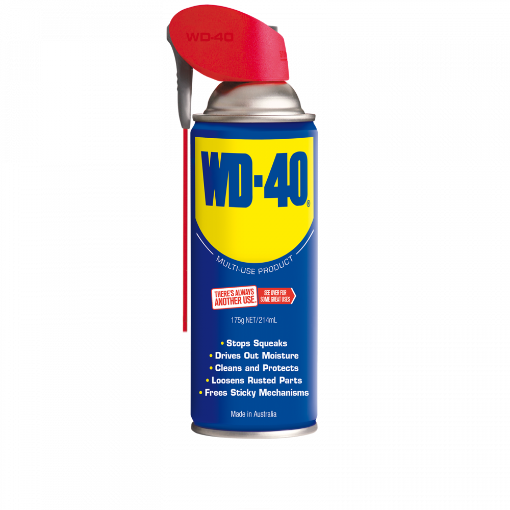 WD40 Lubricant Spray With Smart Straw 175gm