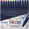 Pilot Frixion Fineliner Pen Erasable Super Fine 0.45mm  Assorted Wallet of 12