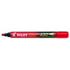 Pilot SCA-400 Permanent Marker Chisel 1.5-4mm Red
