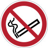 Durable Marking Sign Smoking Prohibited 430mm Red