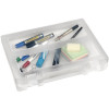 Marbig Plastic Case With Handle A4 Clear