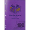 Spirax P128 Binder Book Poly Cover A4 192 Page 8mm Ruled