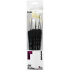 Reeves Oil Brushes Short Handle Set of 7