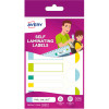 Avery Kids Dishwasher & Microwave Safe Assorted Labels Neon Pack Of 24