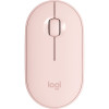 Logitech M350 Pebble Slim Wireless Mouse Rose
