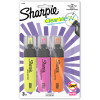 Sharpie Clear View Tank Highlighter Marker See Through Chisel Tip Assorted Pack of 3