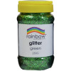 Rainbow Glitter Jar Green 250G