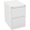 Rapidline Go Vertical Filing Cabinet 2 Drawer 460W x 620D  x 705mmH White