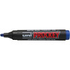 Uni PM126 Prockey Permanent Marker Chisel 5.7mm Blue Box of 12
