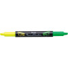 Pentel Twin Checker Highlighter SLW8 Yellow Green