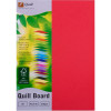 Quill Board A4 210gsm Red Pack of 50