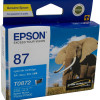 Epson T0872 UltraChrome Hi-Gloss2 Ink Cartridge Cyan