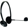 Shintaro Light Weight Stereo Headphones With Microphone Black