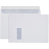 Cumberland Window Face Booklet Envelope C4 Strip Seal Secretive White Box Of 250