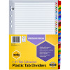 Marbig Plastic Indices & Dividers A4 Reinforced 1-31 Tab Multi Colour