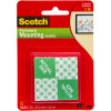 Scotch 111P Mounting Tape 2.5cmx2.5cm Indoor Squares Pack of 16