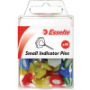 Esselte Indicator Pins 15x13mm Small Assorted Pack Of 40