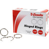 Esselte Hinged Rings No.6 25mm Silver