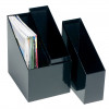 Marbig Simple Storage Magazine Holders 1 Twin 2 Single Black Set Of 3