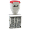 Deskmate Rubber Date Stamp 12 Year Band 4mm Text