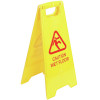 Italplast A-Frame Safety Sign Caution Wet Floor 390W x 300D x 595mmH Yellow