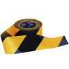 Zions Barricade Safety Tape 100m x 75mm Yellow & Black