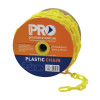 Zions Safety Chain Yellow 8mm, 25 Metre Roll