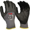 Maxisafe Supaflex Gloves With 3/4 Micro Foam Coating Medium Black