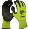 Maxisafe Black Knight Gripmaster Gloves Small Hi-Vis Yellow