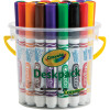 Crayola Ultra Clean Washable Broadline Marker Classic Assorted Deskpack of 32