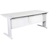 Summit Straight Desk 1800W x 750D x 725mmH White / White