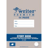 Writer Premium Story Book 330x240mm 64 Page Plain  & 18mm Ruled W Margin 100gsm