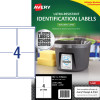 Avery Identification Laser Ultra Resistant White L7915 99.1x139mm 4UP 40 Labels