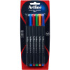 Artline Supreme Fineliner Pen 0.4mm Assorted Colours Pack Of 6