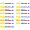 Artline 400XF Paint Marker Medium Bullet 2.3mm Yellow Pack Of 15