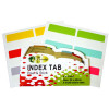 Gold Sovereign Index Tabs Peel & Stick 22x40mm Multi-Coloured Pack of 36