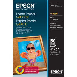 Epson Glossy Photo Paper 4x6 Inch 200gsm Pack of 50