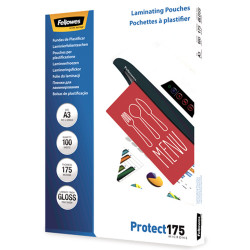 Fellowes Laminating Pouch A3 175 Micron Gloss Pack Of 100
