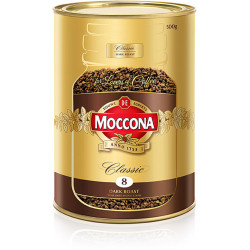 Moccona Coffee Classic Dark Roast 500gm Can