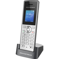 Grandstream WP810 Wi-Fi Cordless IP Phone Silver And Grey